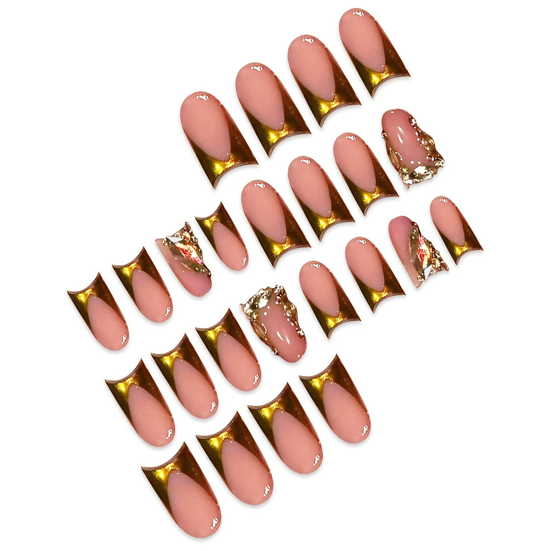 Glamouröse Designer Nagelkunst Karnz