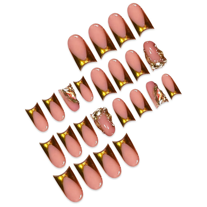 Glamouröse Designer Nagelkunst Karnz