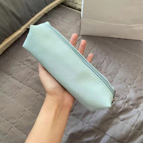 Textured Leather Pencil Case Karnz
