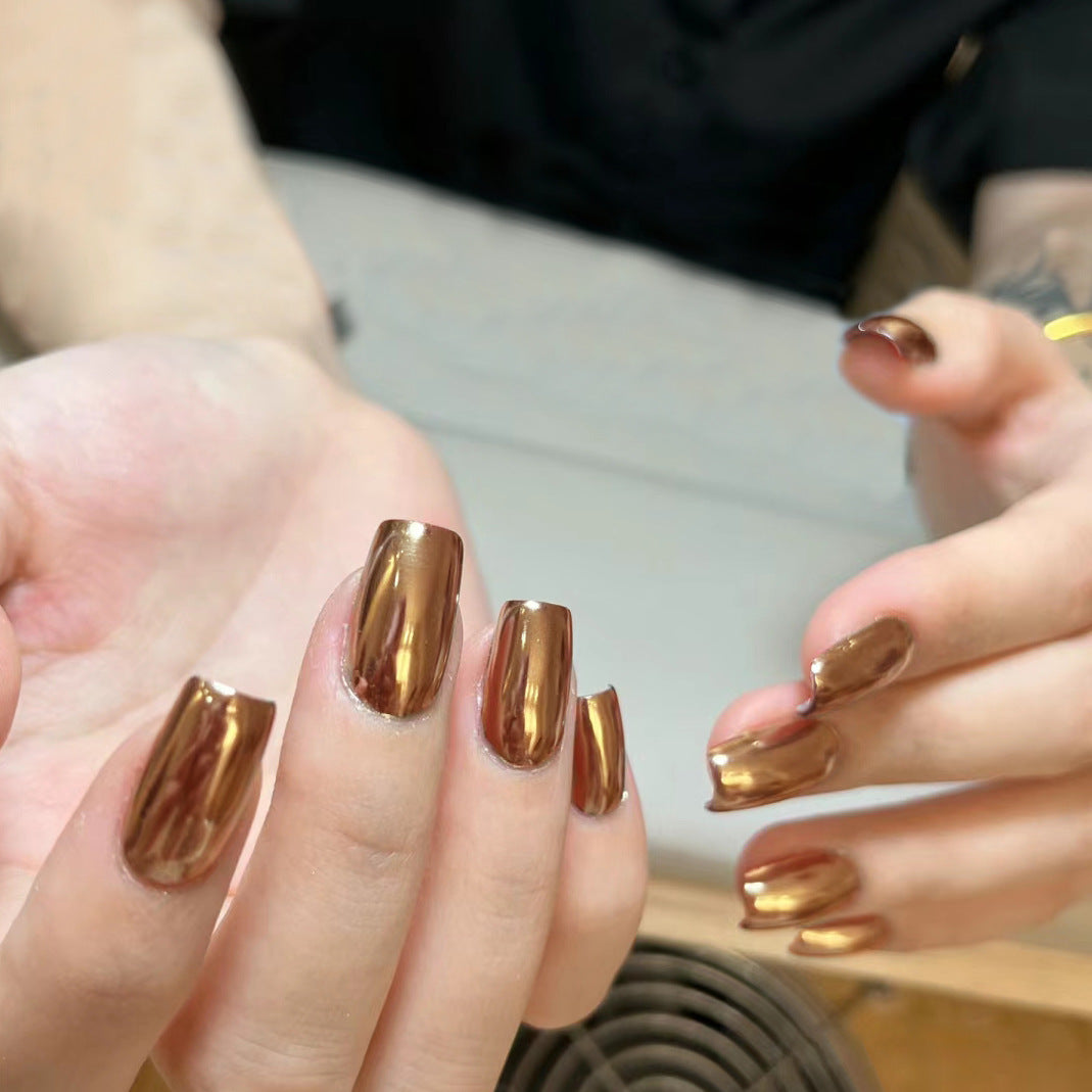 Premium DIY Glänzende Press-On Nagelspitzen Karnz