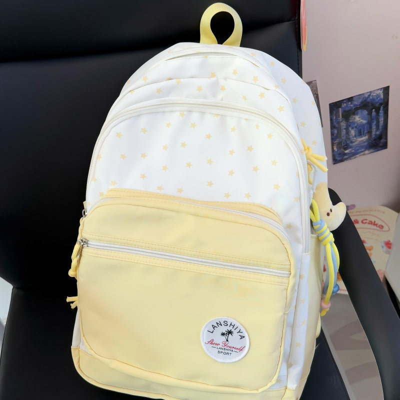 Stern-Muster Grafik Rucksack