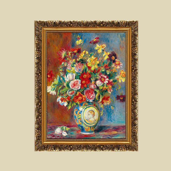 Klassische Blumen Wandkunst Print