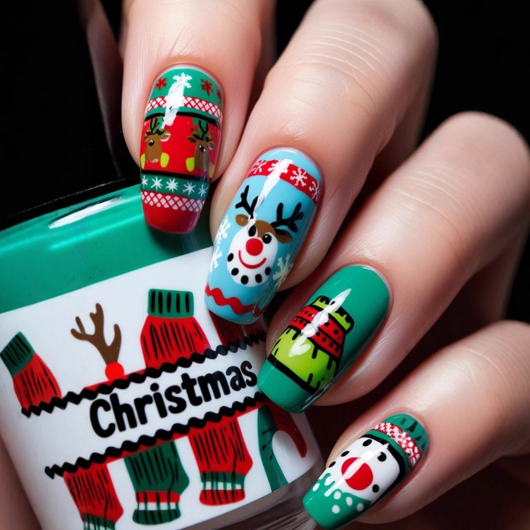 Herbstliche Nagelkunst Karnz