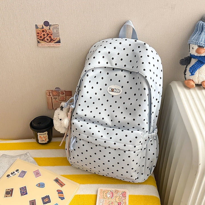 Stilvolle Punktmuster Leichte Rucksack Karnz