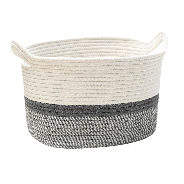 Damen Moderner Aufbewahrungskorb mit geflochtenem Design Karnz