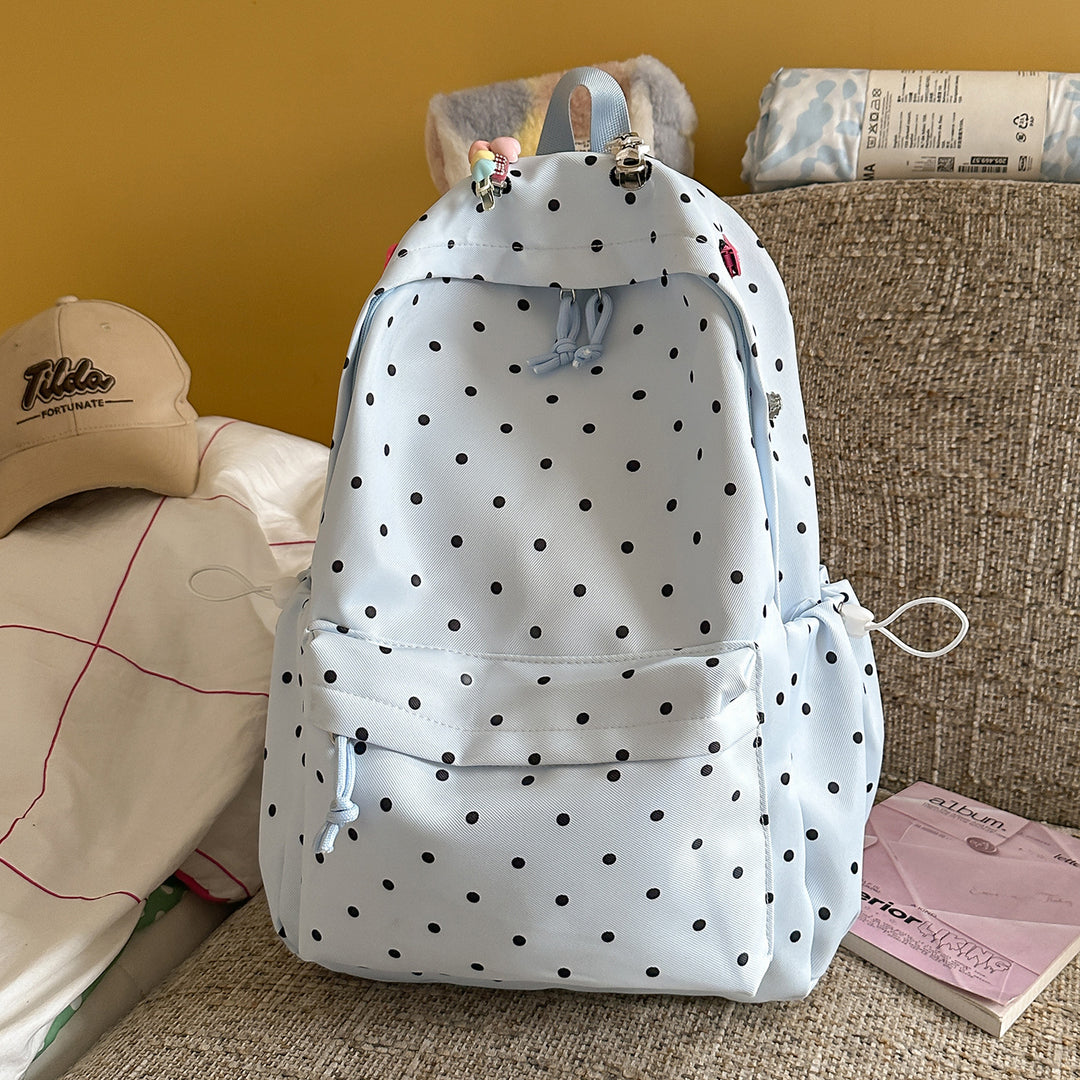 Polka Dot Leichter Rucksack Karnz