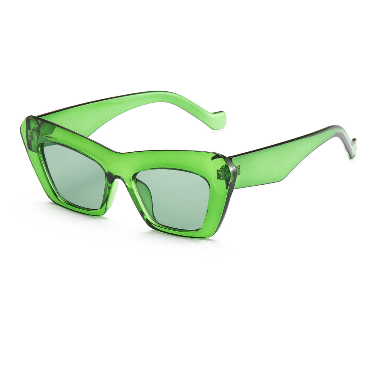 Damen trendige geometrische Sonnenbrille Karnz