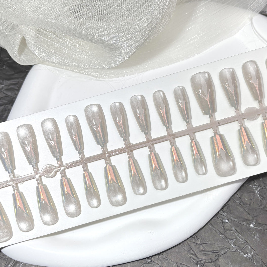 Premium Elegante Press-On Nagelset