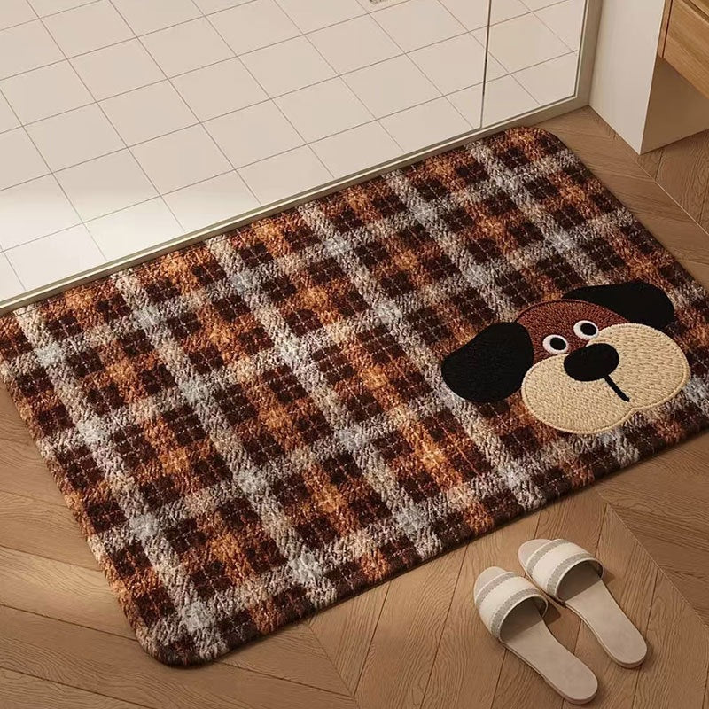 Dachshund-Themen dekorative Bereichsmatte für das Zuhause
