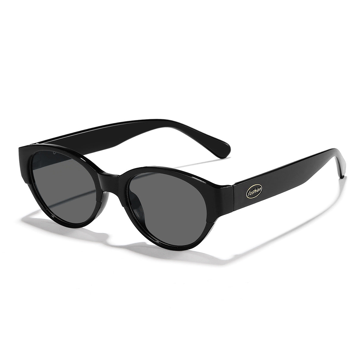 Damen modische Sonnenbrille mit transparentem Rahmen und ergonomischem Design Karnz