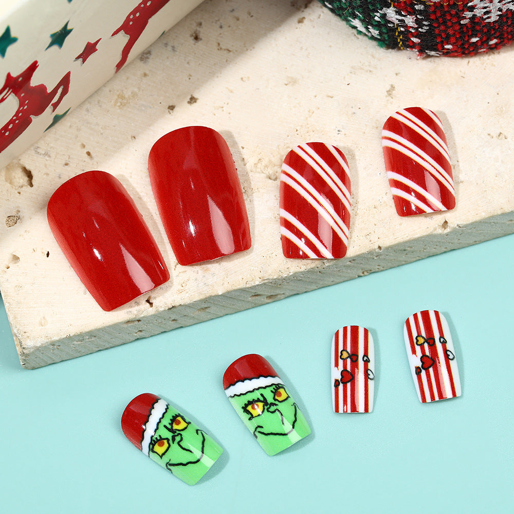 Kreative Weihnachtskunstnägel Karnz