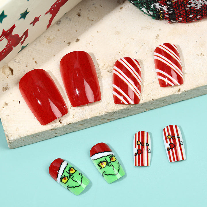 Kreative Weihnachtskunstnägel Karnz