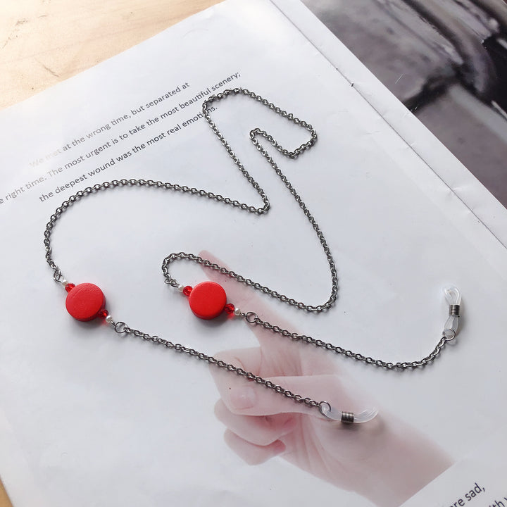 Stylische Dual-Strang Brillenhalterkette Karnz