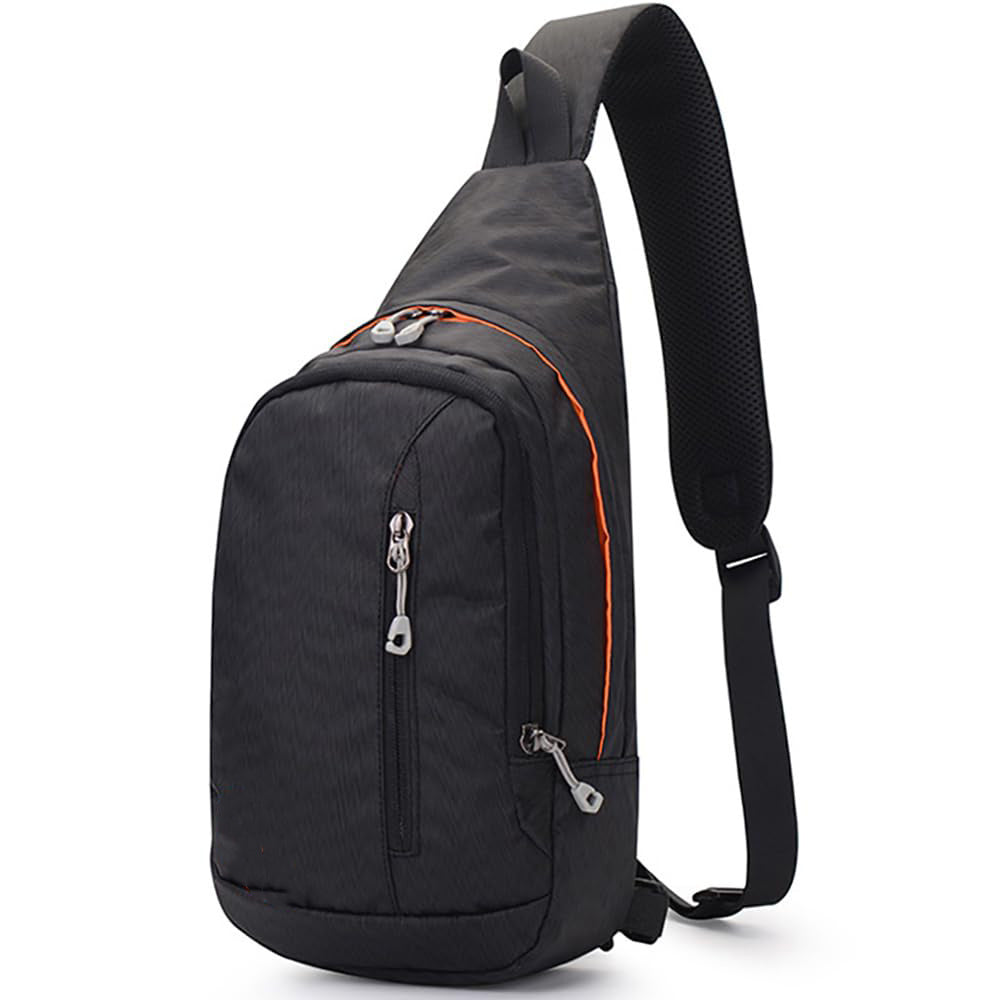 Unisex Sling-Rucksack mit reflektierenden Elementen und mehreren Fächern Karnz