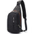 Unisex Sling-Rucksack mit reflektierenden Elementen und mehreren Fächern Karnz
