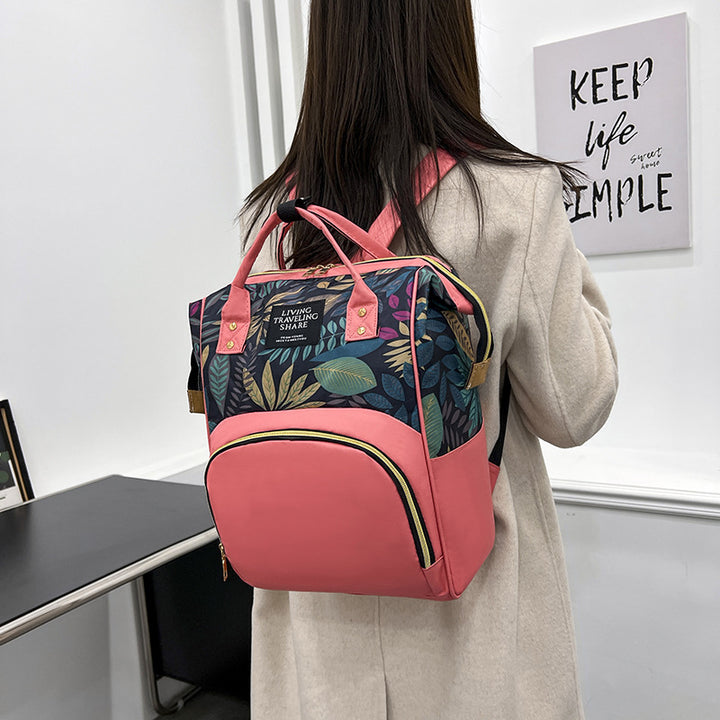 Blumendruck Multi-Funktions-Rucksack Karnz