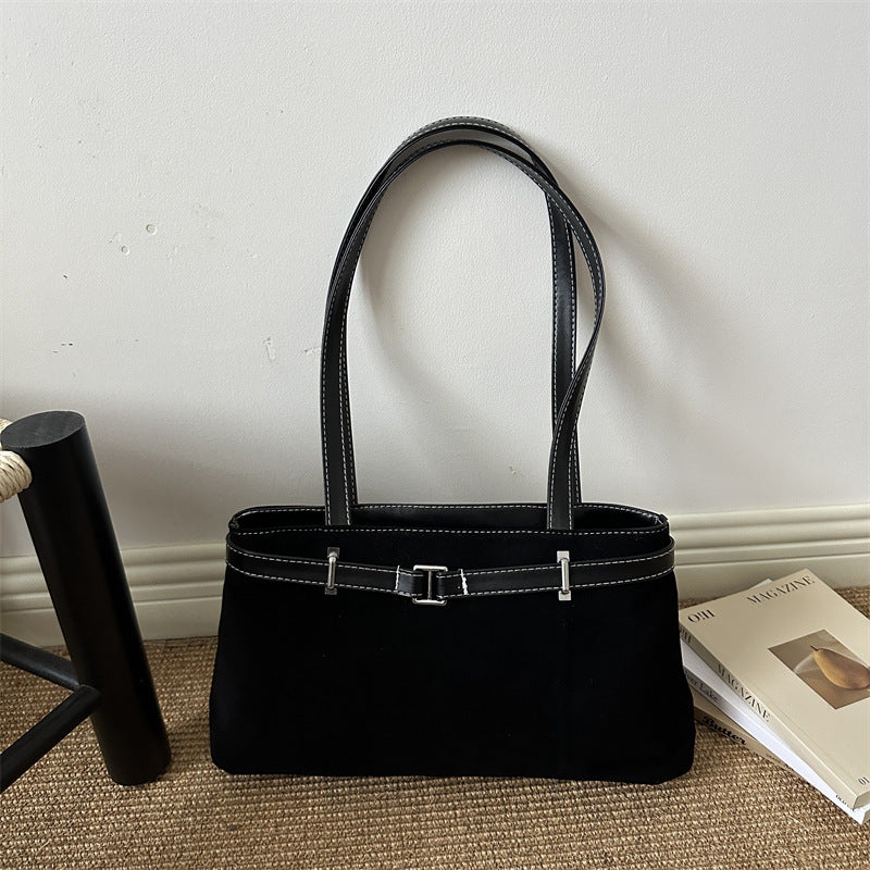 Wildleder Handtasche