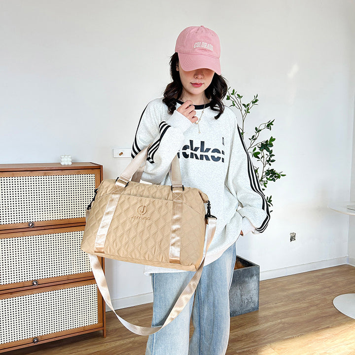 Quilted Reis Duffle Bag Karnz