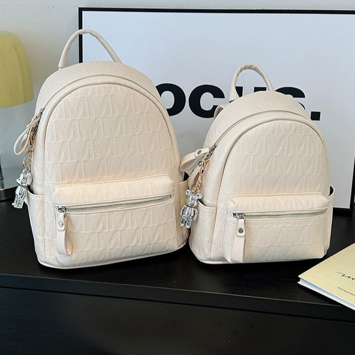 Stilvoller Multifunktions-Rucksack aus Kunstleder Karnz
