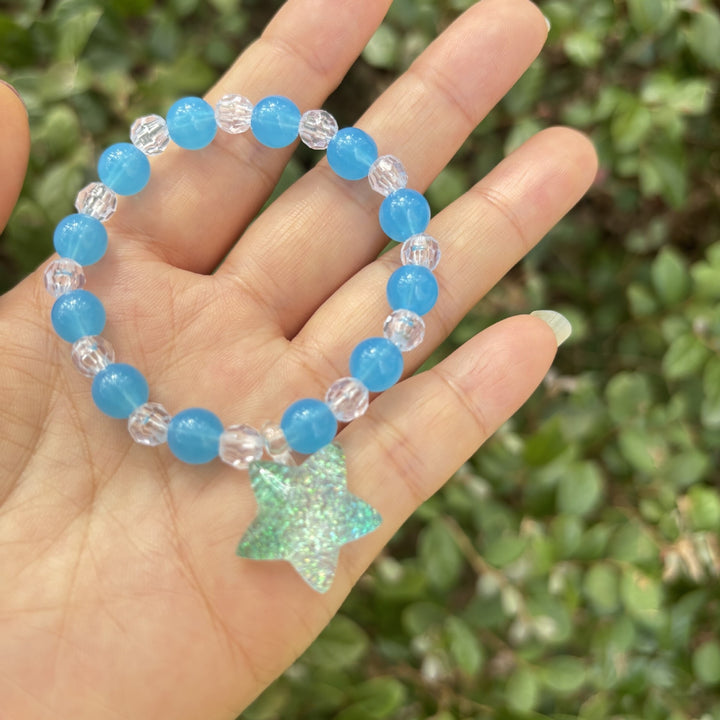 Süßes Armband mit Elefantenanhänger Aus Glas Karnz