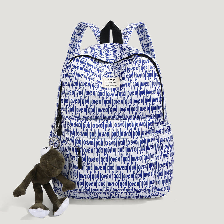 Funky Grafikdruck Rucksack