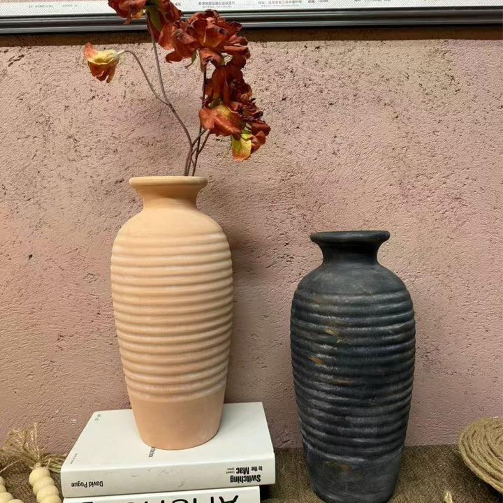 Stilvolle Dekorative Keramikvase Karnz