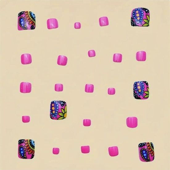 Dekorative Pediküre Nagelkunst Verbesserungen Karnz