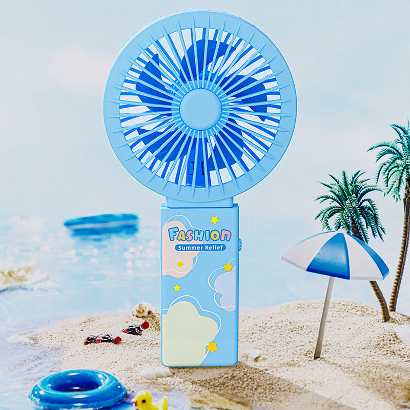 Damen Tragbarer Mini Ventilator mit dekorativem Design Karnz