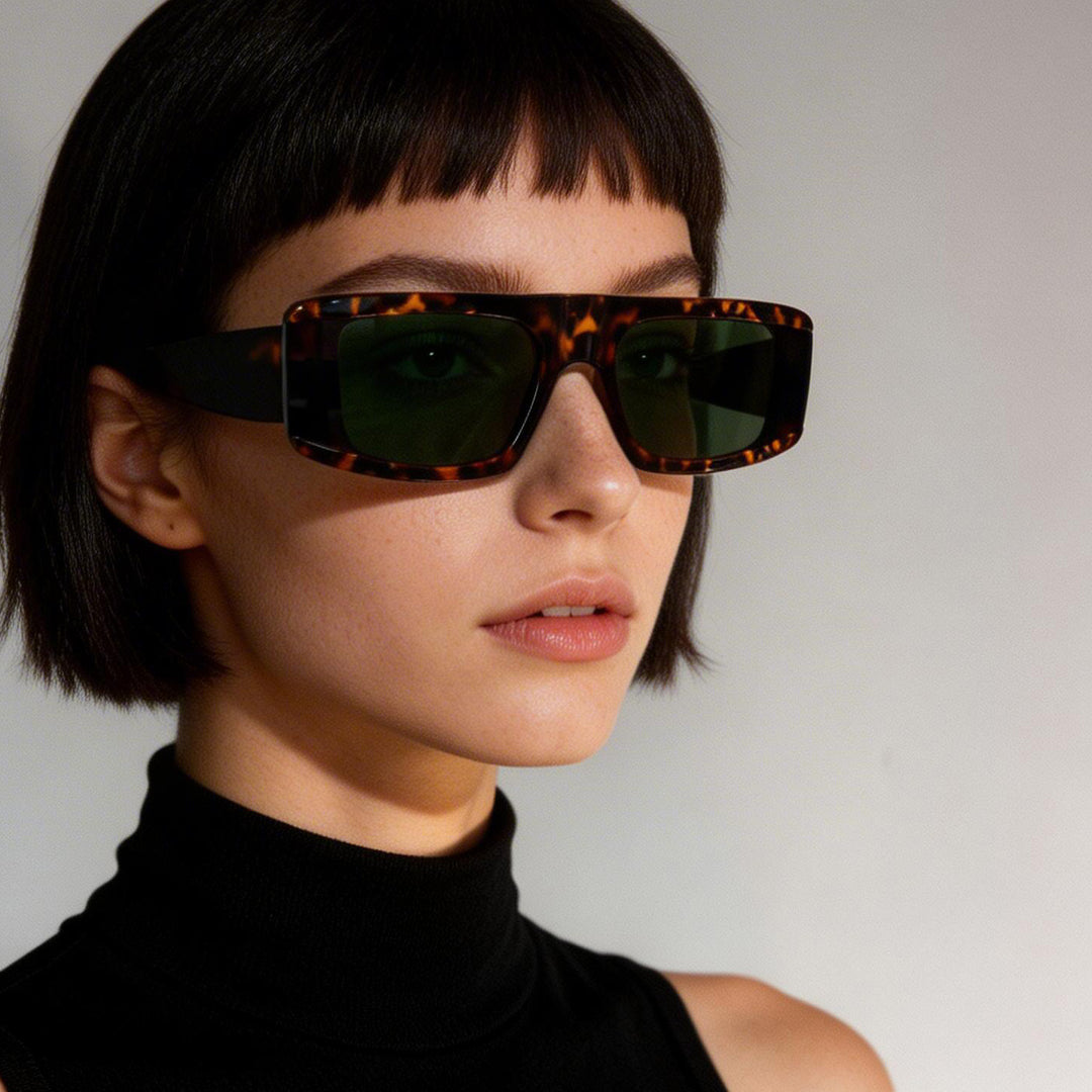 Damen oversized Sonnenbrille im zeitgenössischen Design Karnz