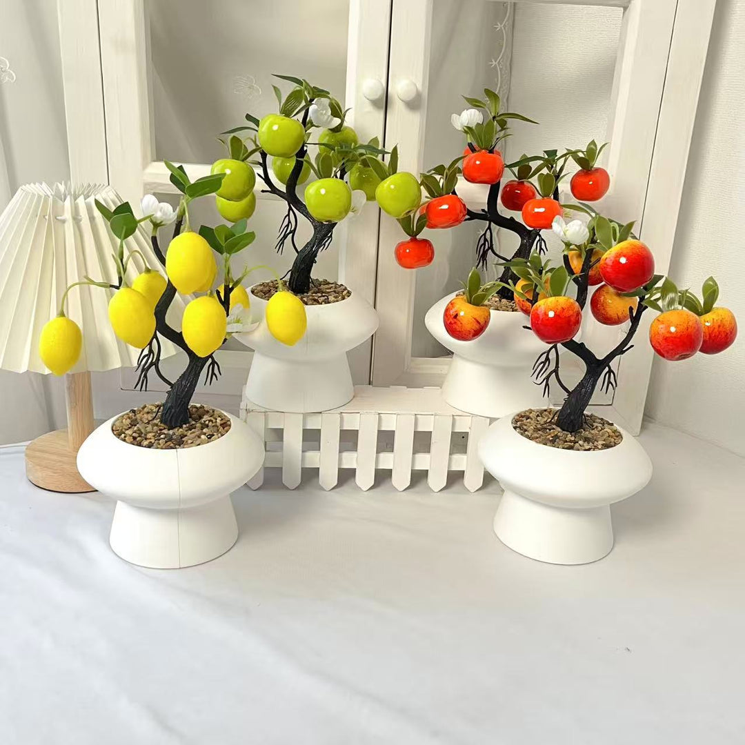 Dekorativer Zitronenbaum Arrangement