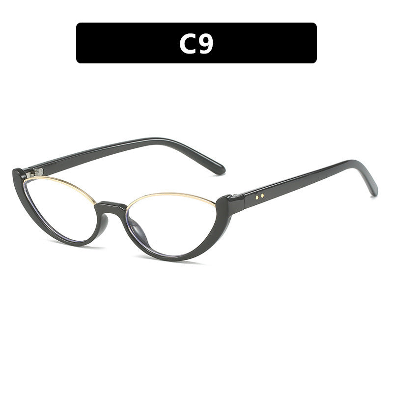 Damen Cat-Eye Sonnenbrille mit verspiegelten Gläsern und elegantem Rahmen Karnz