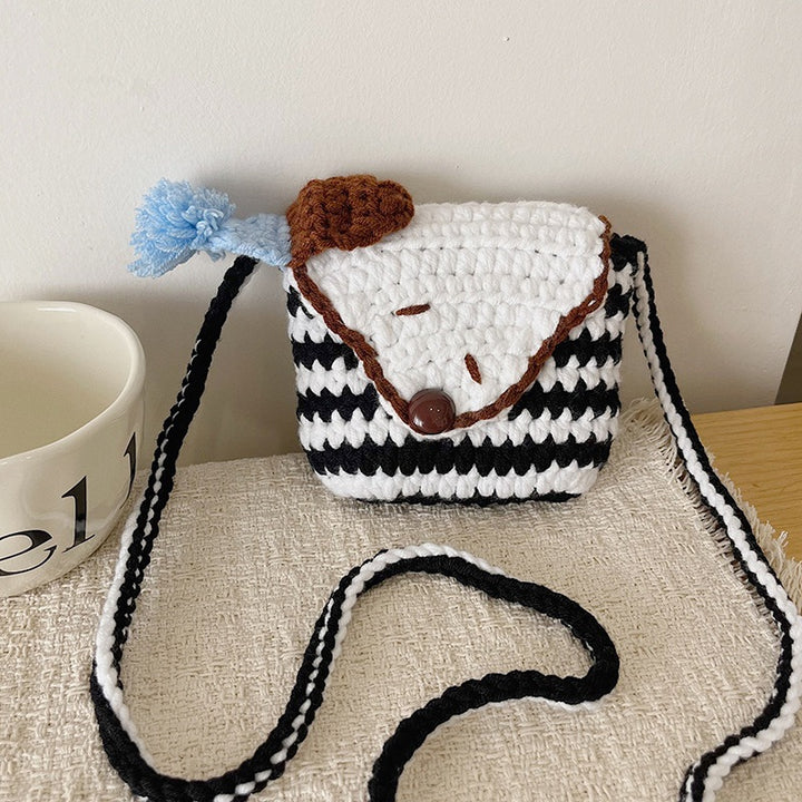 Funky Häkel Mini-Handtasche