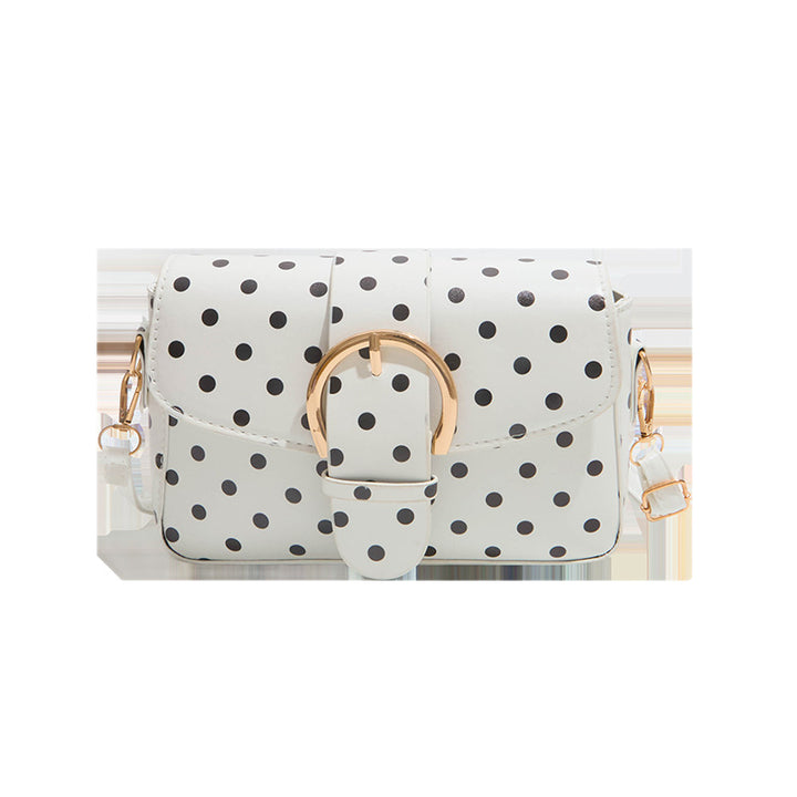 Polka Dot Muster Schultertasche