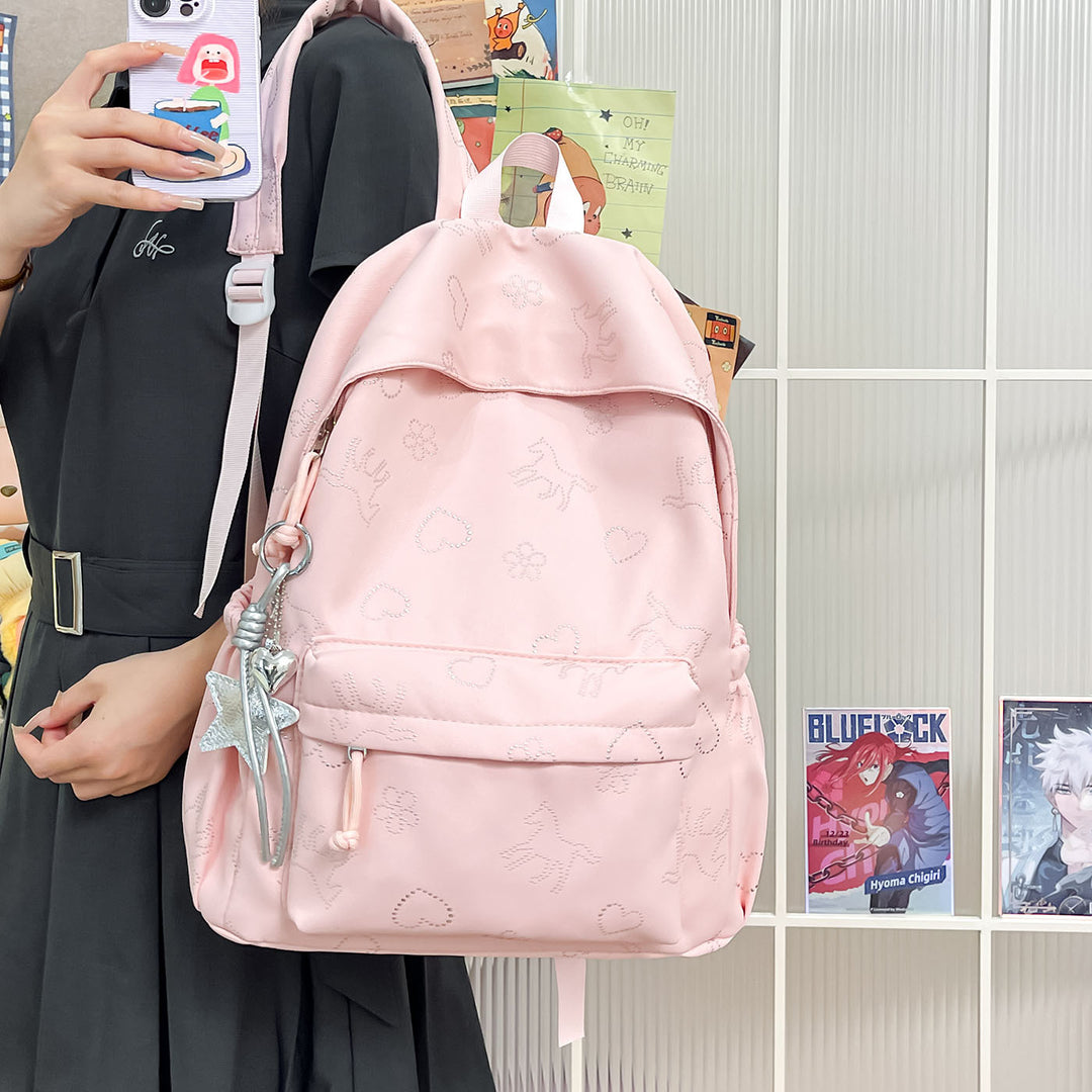 Haltbares Grafikdruck-Rucksack Karnz
