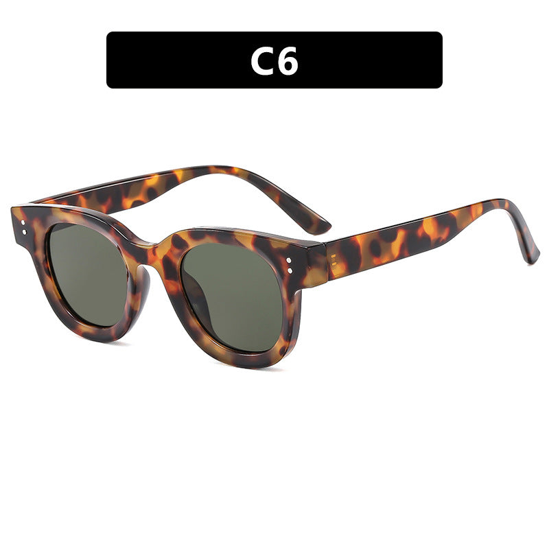 Damen stilvolle Sonnenbrille mit markantem Design und polarisierenden Gläsern Karnz