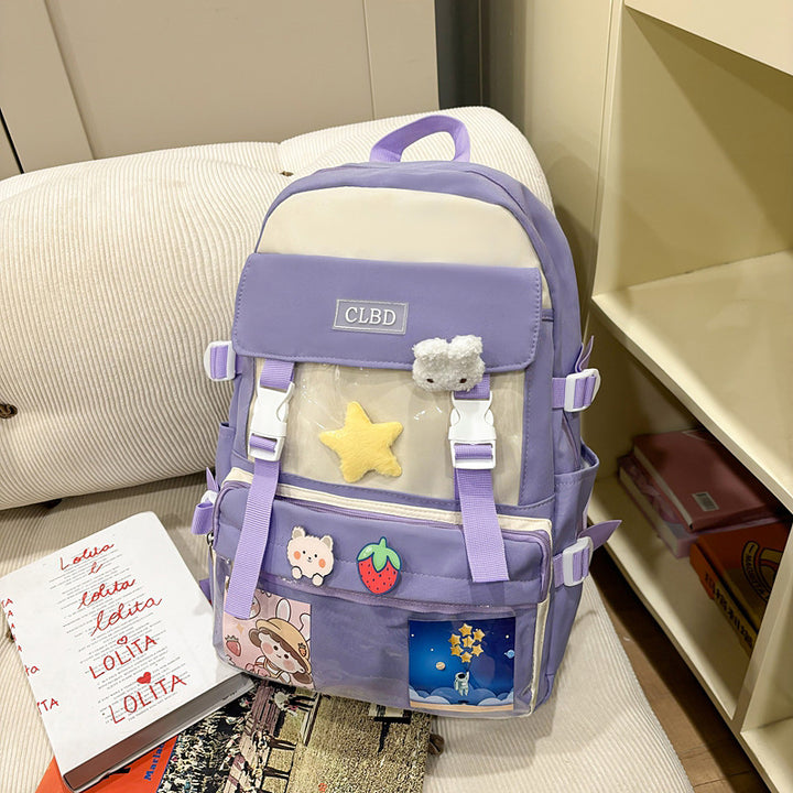 Verspielt Cartoon-Charakter Rucksack