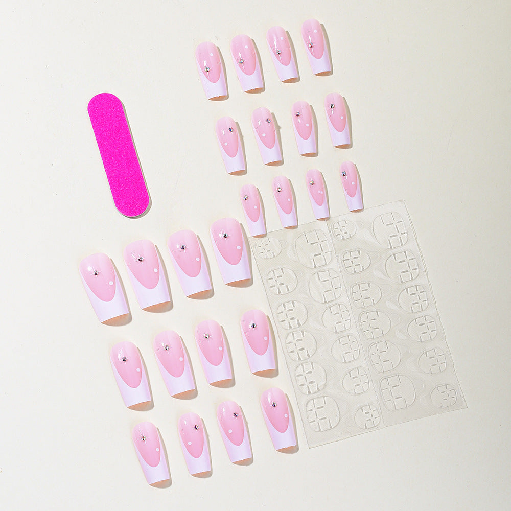 Dekorative Stiletto Nagelkunst Verlängerungen Karnz