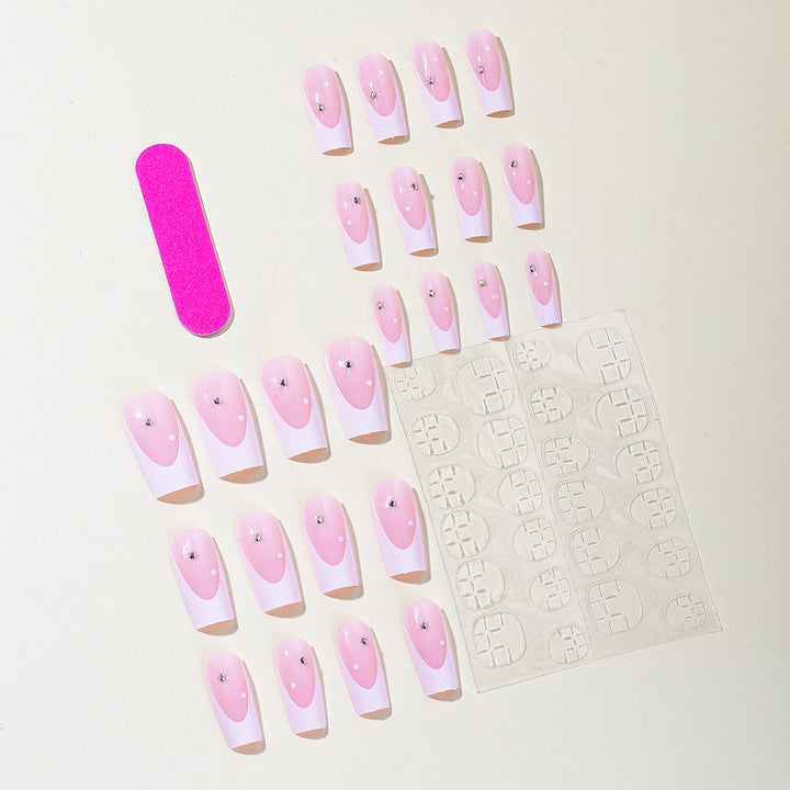 Dekorative Stiletto Nagelkunst Verlängerungen Karnz