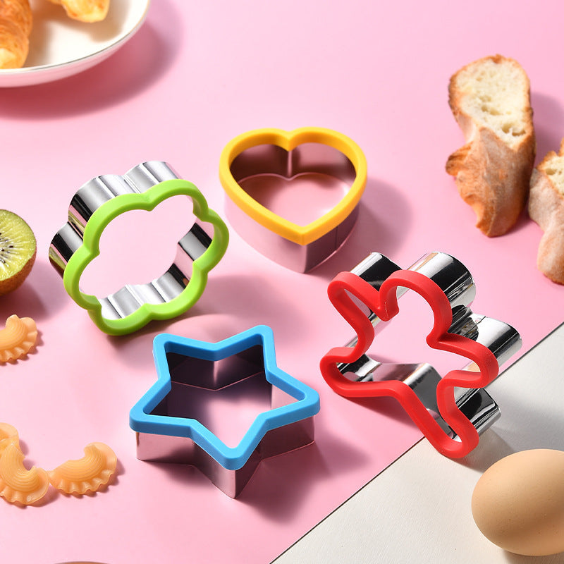 Silikon-Ausstechformen Set für Kreative Plätzchen Dekoration Karnz