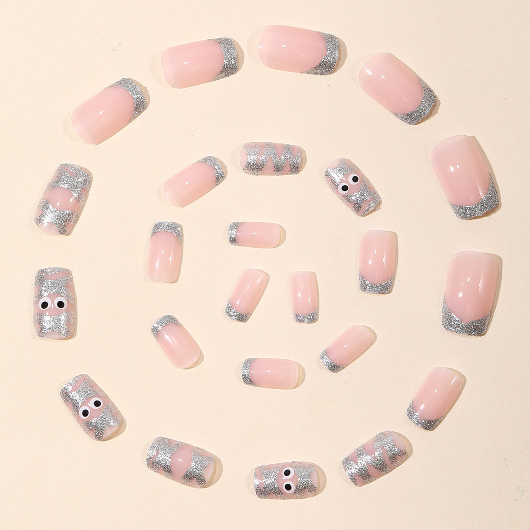 Halloween-inspirierte 3D-Nagelkunst-Set Karnz
