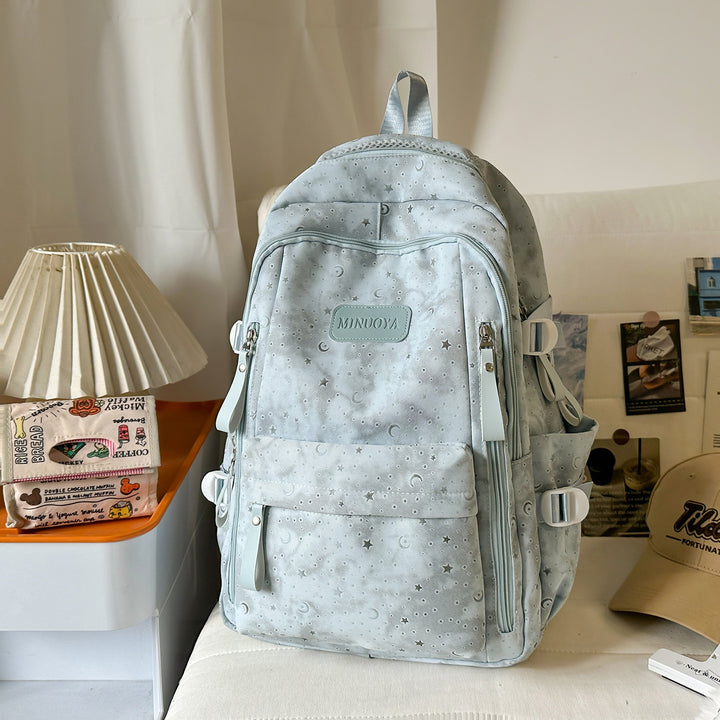 Trendige Sterne und Monde Muster Rucksack Karnz