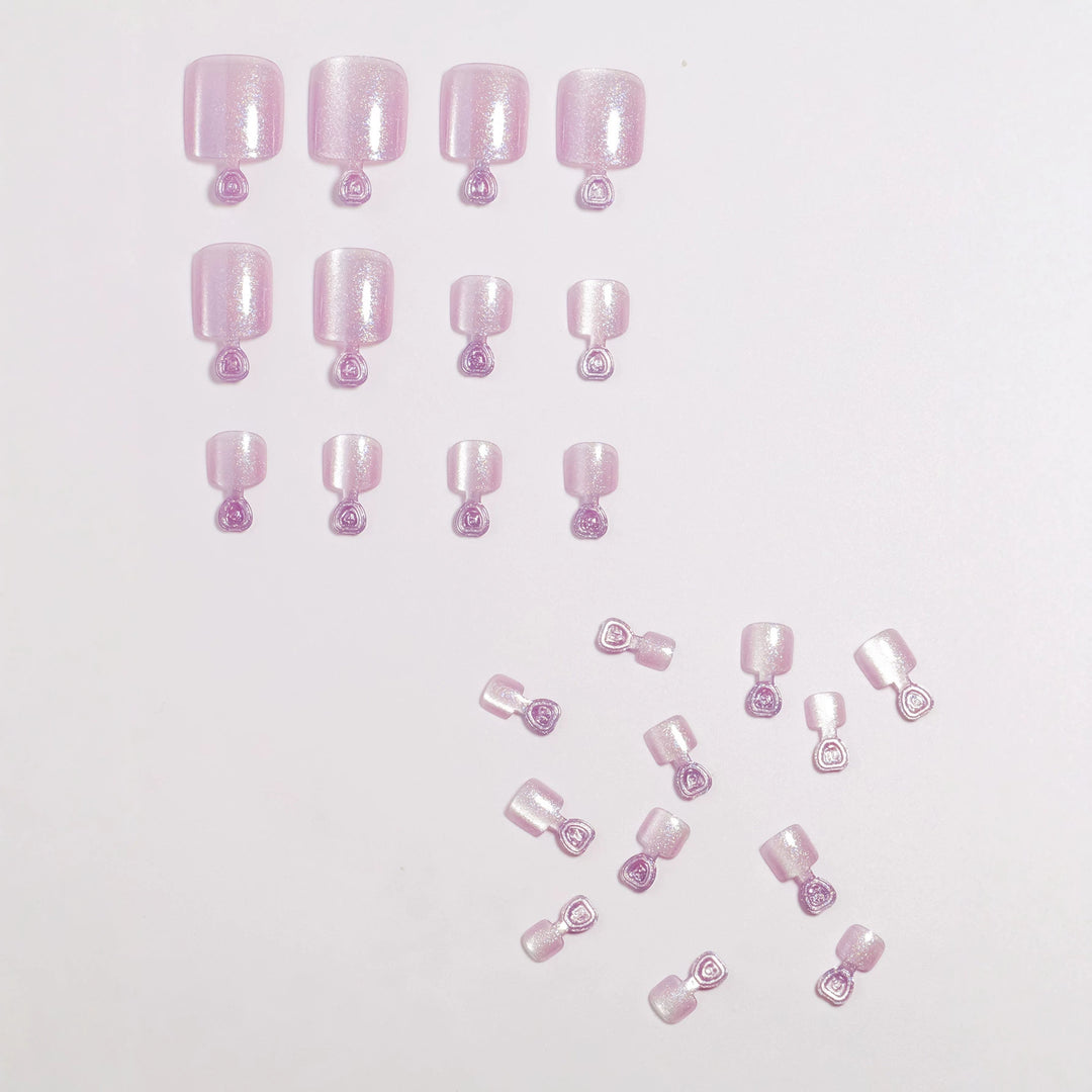 Glimmering Press-On Nail Set Karnz