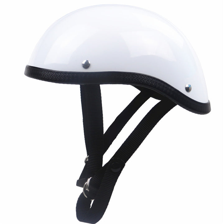 Klassischer Cruiser Motorradhjelm Karnz