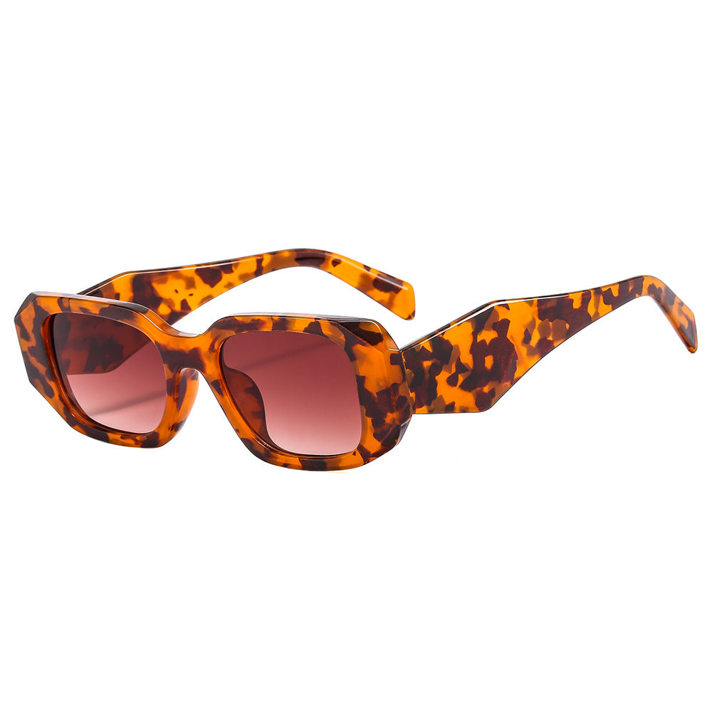 Damen Geometrische Retro-Sonnenbrille Karnz