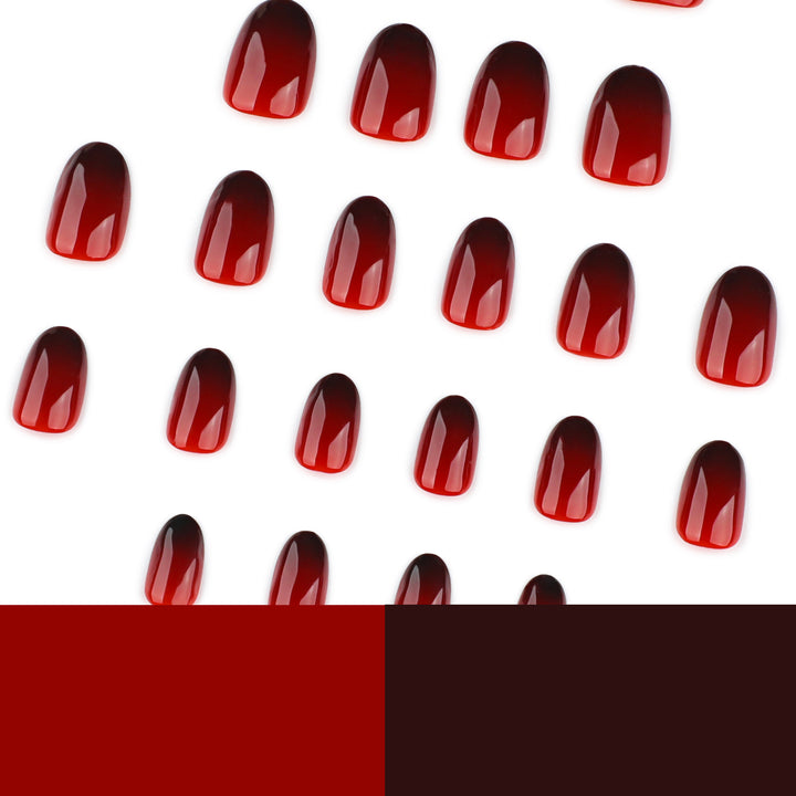 Künstliche Nagelkunst mit elegantem Ombre-Effekt Karnz