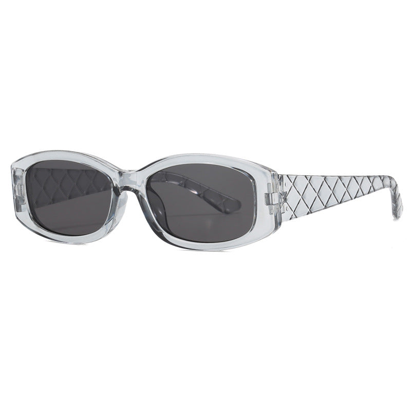 Damen Modische Retro-Sonnenbrille mit quadratischer Fassung Karnz