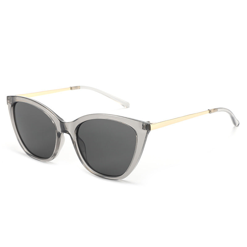 Damen elegante Cat-Eye Sonnenbrille mit hochwertigem Rahmen und UV-Schutz Karnz