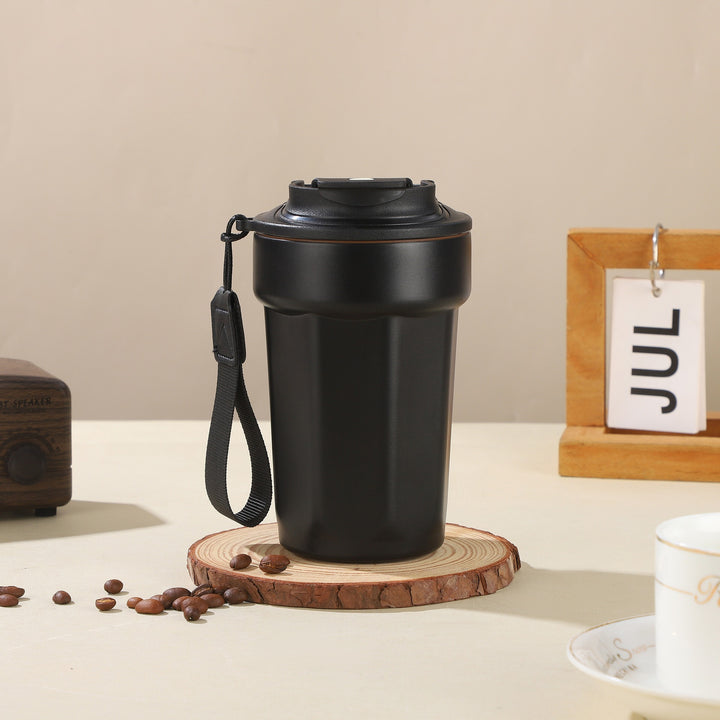 Damen Isolierbecher mit griffigem Tragegurt Karnz