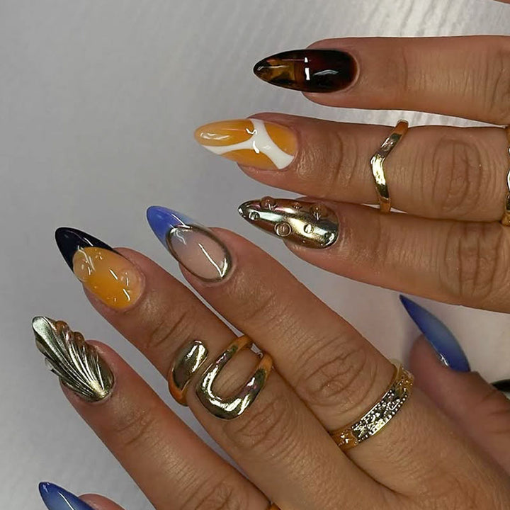Kreatives Künstlerisches Press-On Nagelset