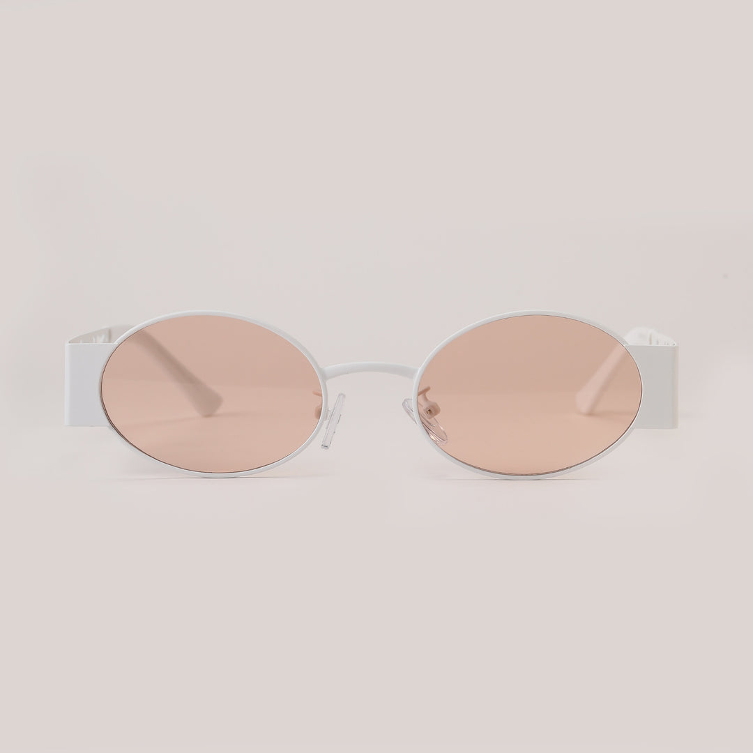 Damen modische runde Sonnenbrille mit außergewöhnlichem Design Karnz
